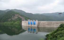 寧波周公宅水庫大壩